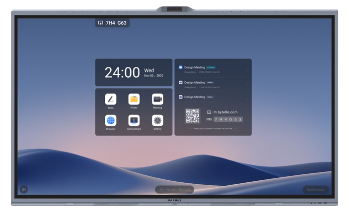 MAXHUB XBoard V7 Series 86” UHD Interactive Display